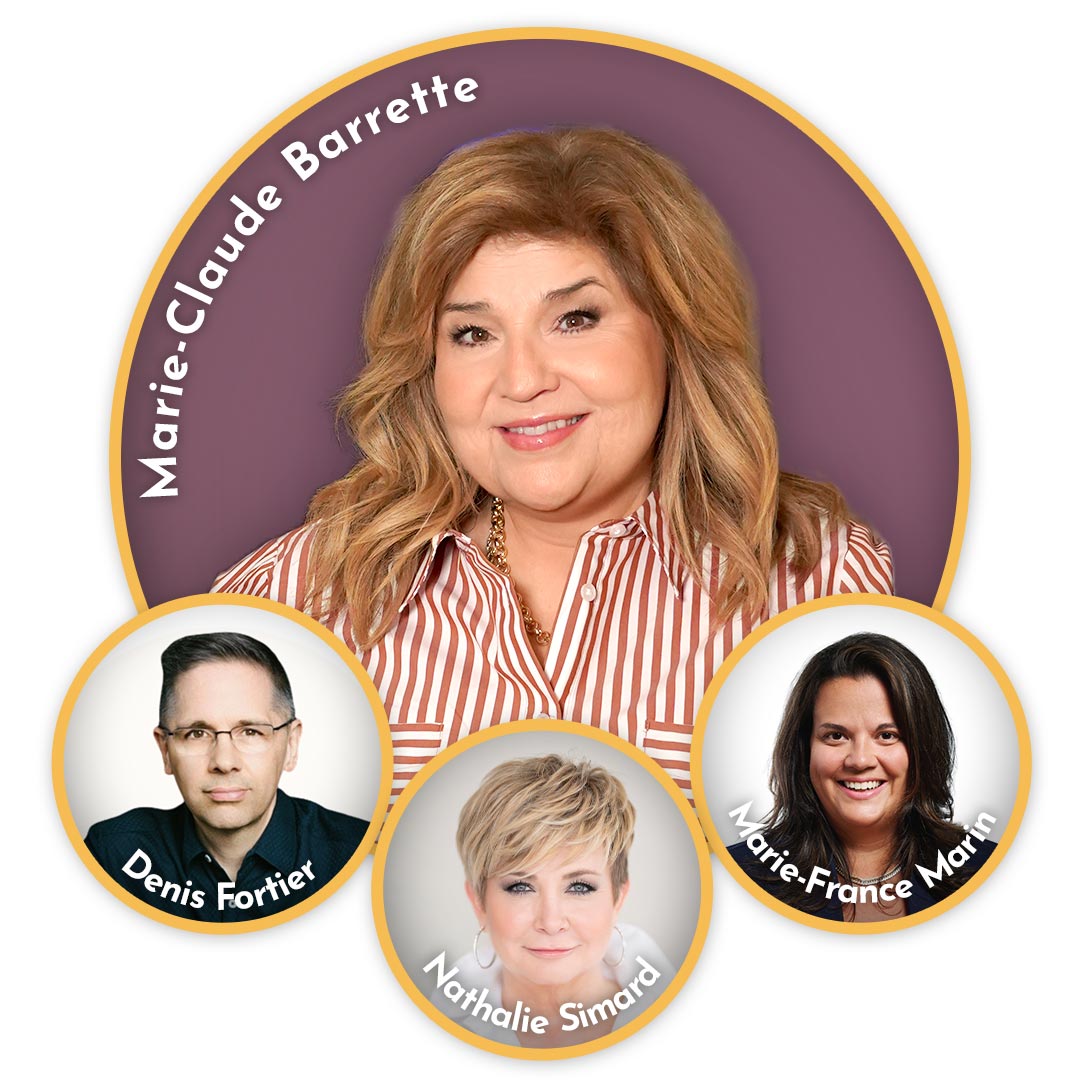 Marie-Claude et invités